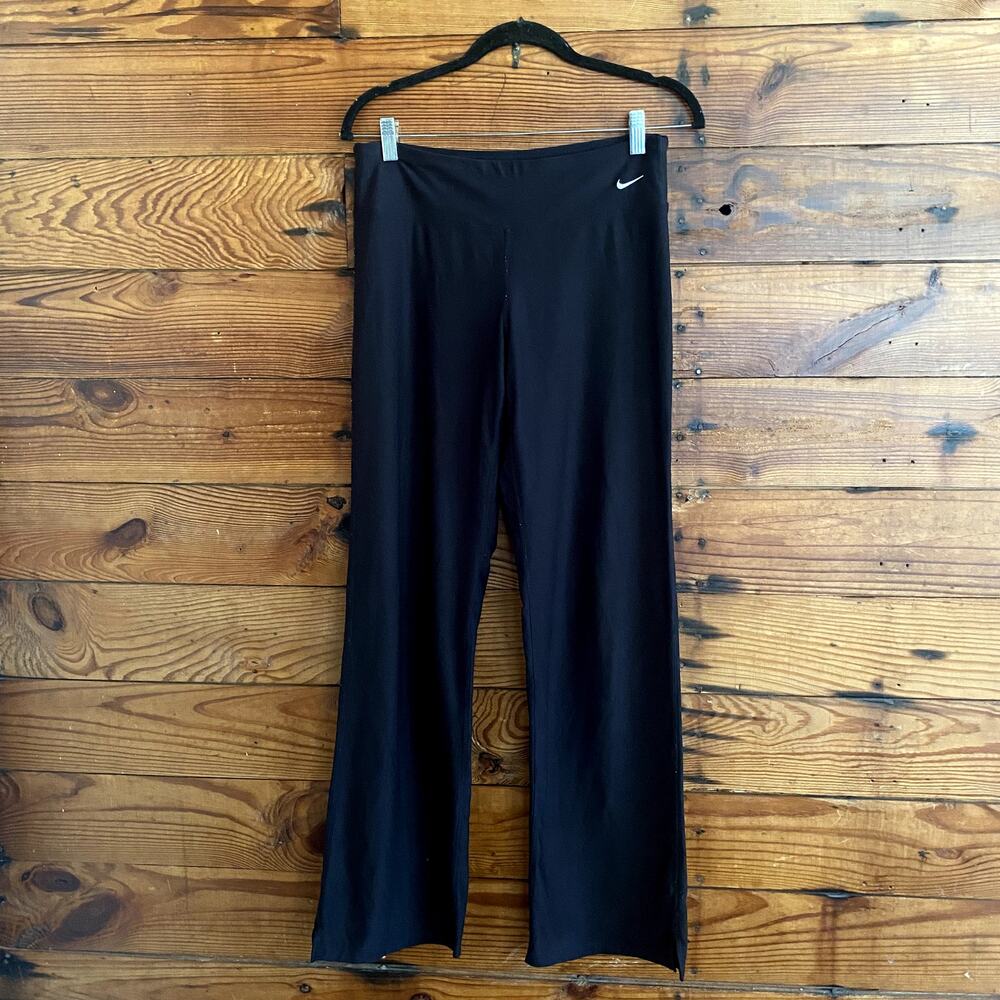 Nike Fit Dry Black Yoga Flared Pants size Small